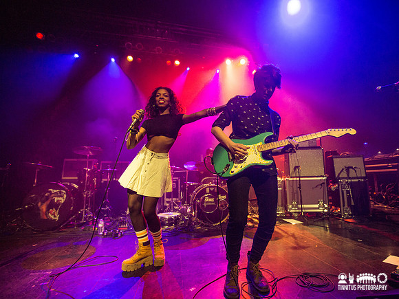 The Skins in concert