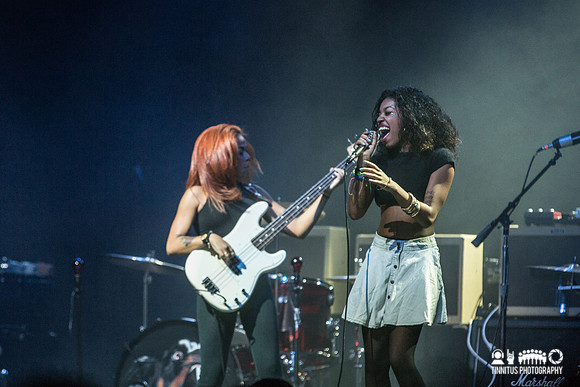 The Skins in concert