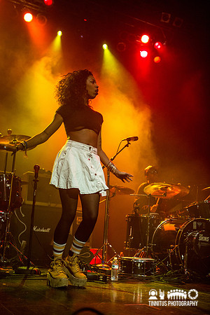 The Skins in concert