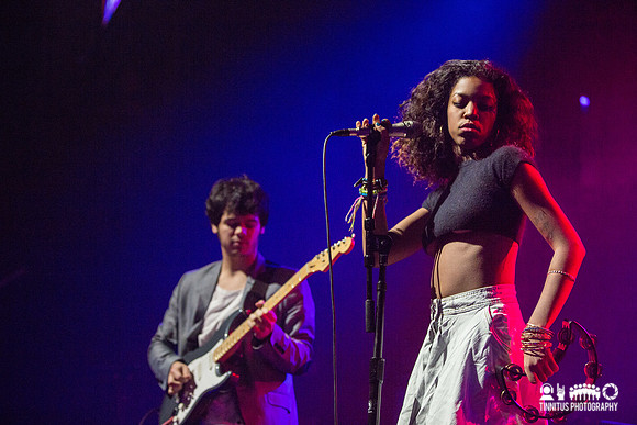 The Skins in concert