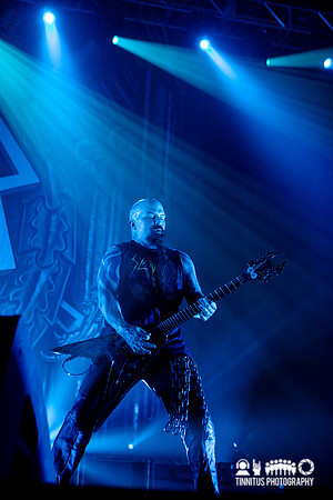 Slayer in concert at ATP's I'll Be Your Mirror festival