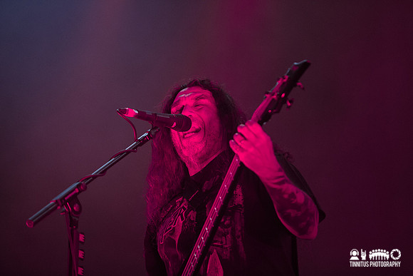 Slayer in concert at ATP's I'll Be Your Mirror festival