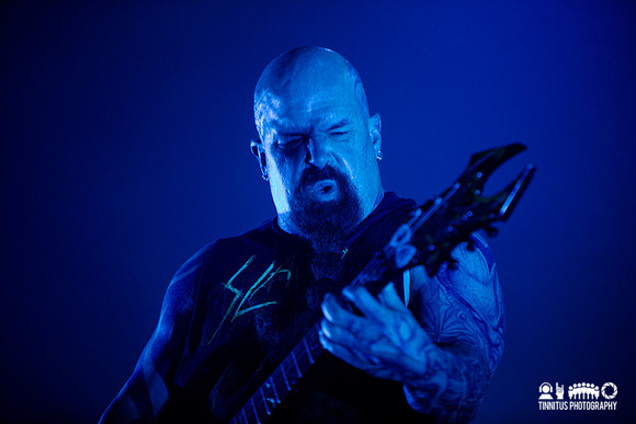Slayer in concert at ATP's I'll Be Your Mirror festival