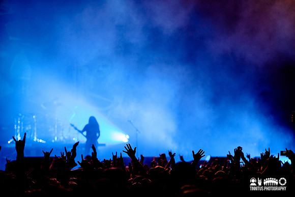 Slayer in concert at ATP's I'll Be Your Mirror festival