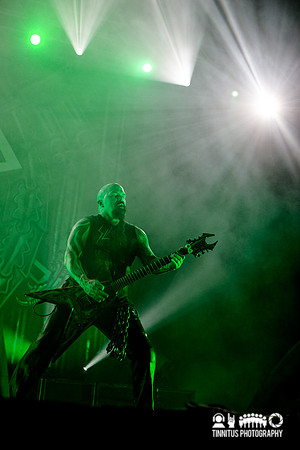 Slayer in concert at ATP's I'll Be Your Mirror festival