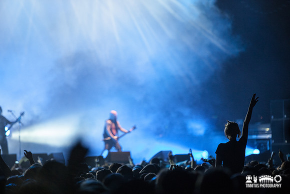 Slayer in concert at ATP's I'll Be Your Mirror festival