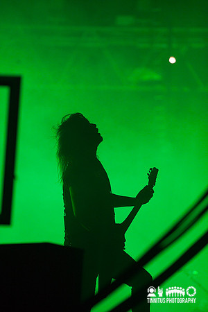 Slayer in concert at ATP's I'll Be Your Mirror festival