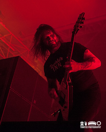 Slayer in concert at ATP's I'll Be Your Mirror festival