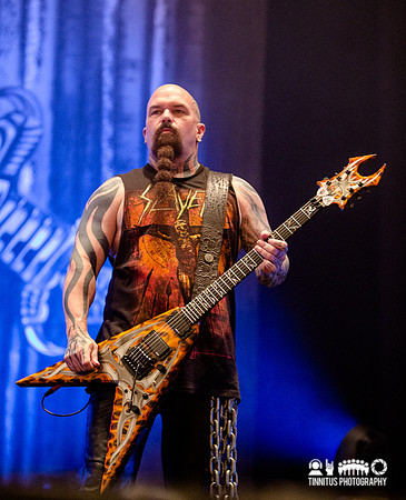 Slayer in concert at ATP's I'll Be Your Mirror festival
