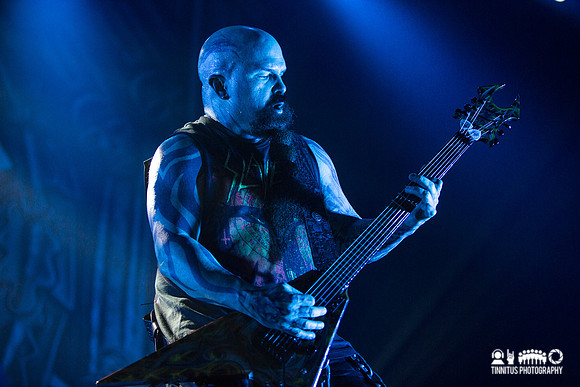 Slayer in concert at ATP's I'll Be Your Mirror festival