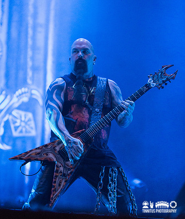 Slayer in concert at ATP's I'll Be Your Mirror festival