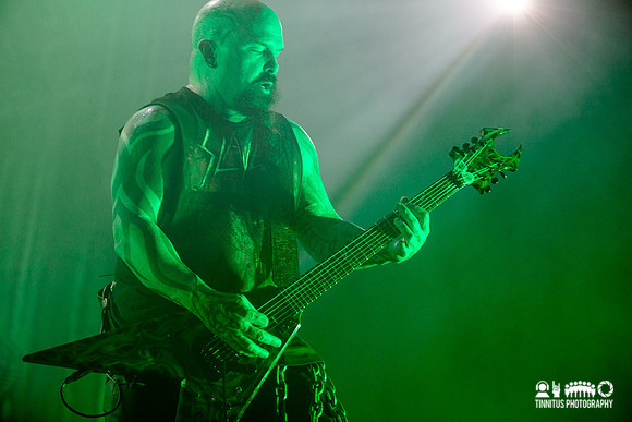Slayer in concert at ATP's I'll Be Your Mirror festival