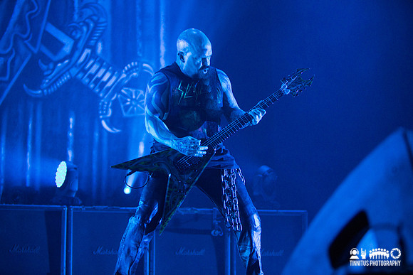 Slayer in concert at ATP's I'll Be Your Mirror festival