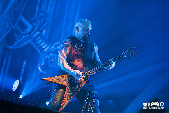 Slayer in concert at ATP's I'll Be Your Mirror festival