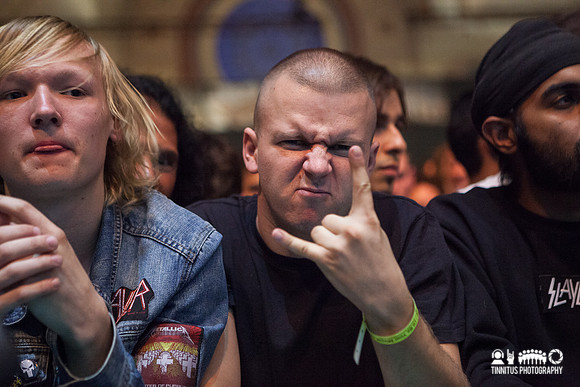 Slayer in concert at ATP's I'll Be Your Mirror festival
