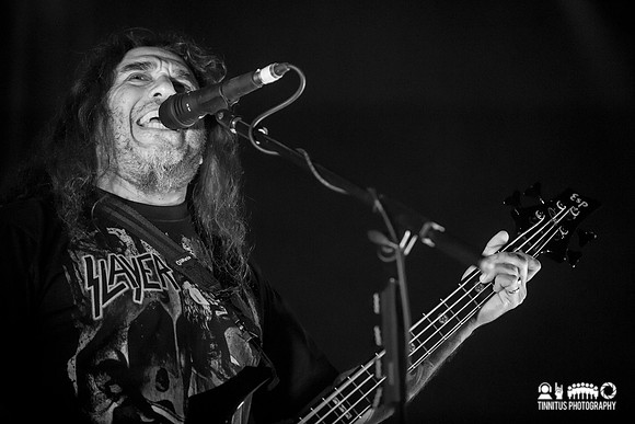 Slayer in concert at ATP's I'll Be Your Mirror festival