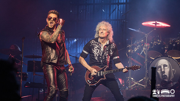 Queen and Adam Lambert in concert