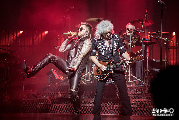 Queen and Adam Lambert in concert