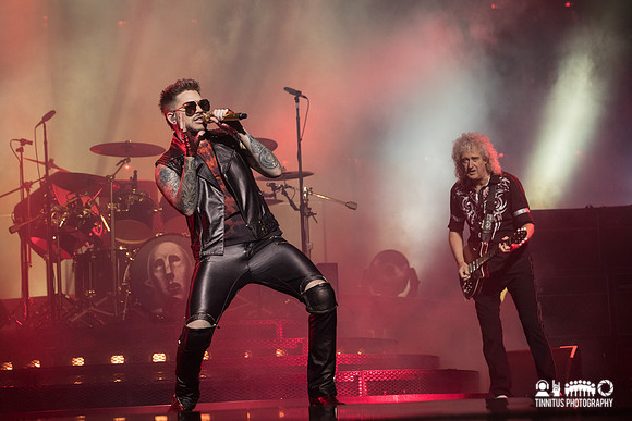 Queen and Adam Lambert in concert