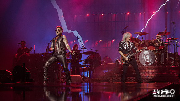 Queen and Adam Lambert in concert
