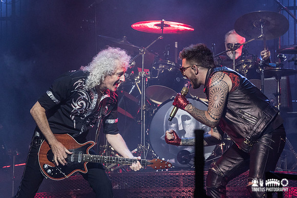 Queen and Adam Lambert in concert