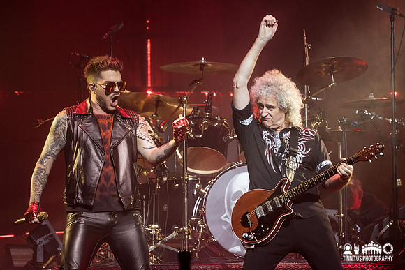 Queen and Adam Lambert in concert