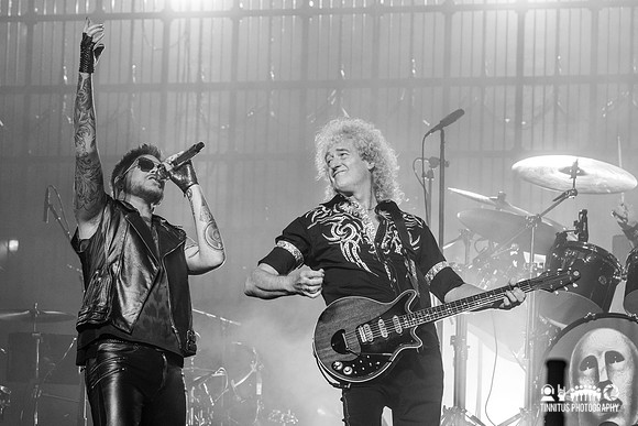 Queen and Adam Lambert in concert