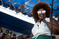 Kam Franklin in concert