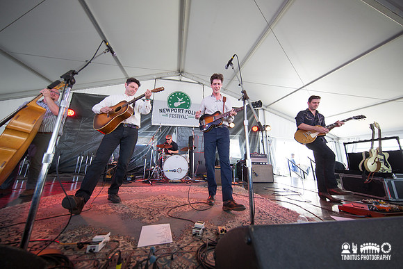 The Cactus Blossoms in concert