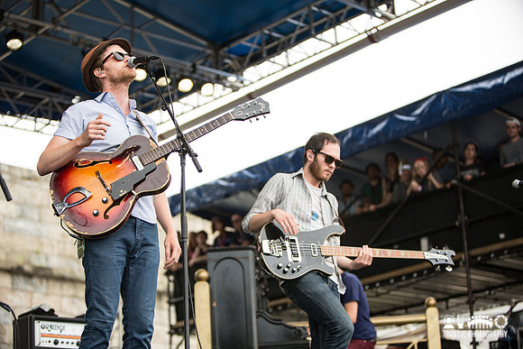 Wesley Keith Schultz of The Lumineers in concert