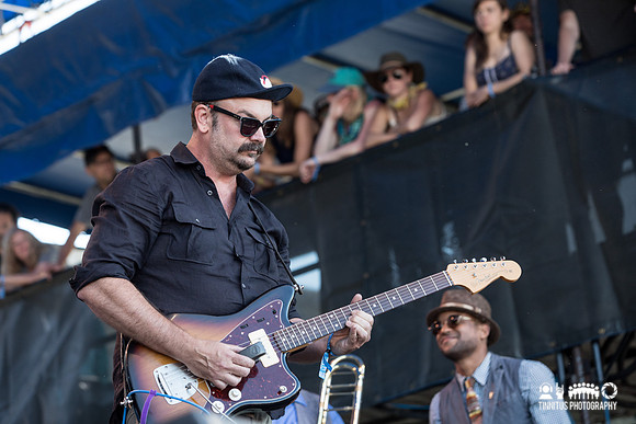 Chris Funk with Speak Out in concert