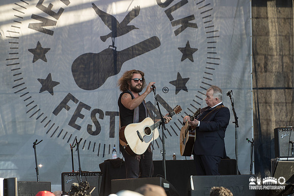 Jim James and John Prine in concert