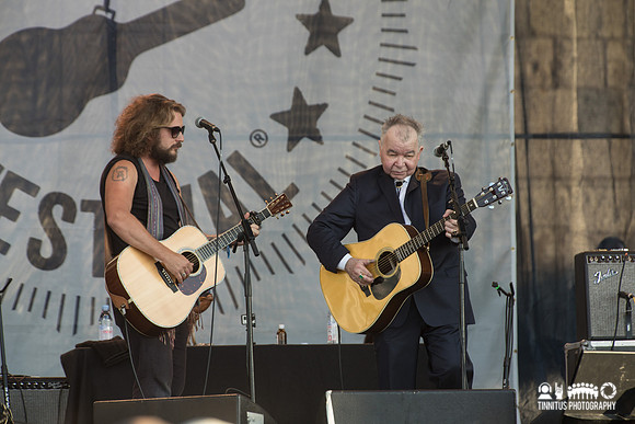Jim James and John Prine in concert