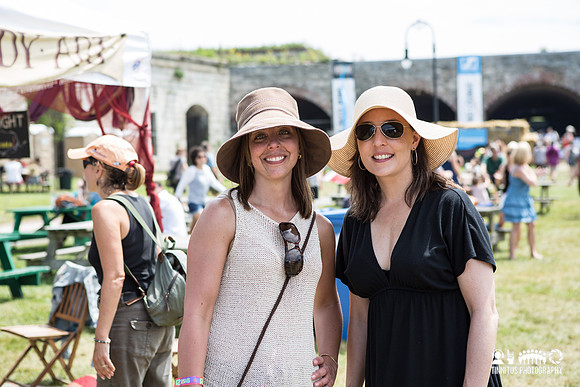 Fans at Newport Folk Festival