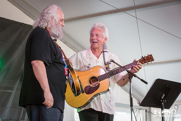 Del McCoury and David Grisman in concert