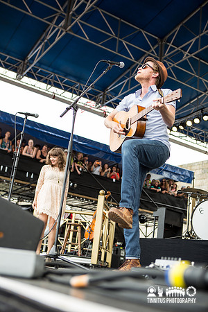 Wesley Keith Schultz of The Lumineers in concert
