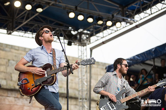Wesley Keith Schultz of The Lumineers in concert