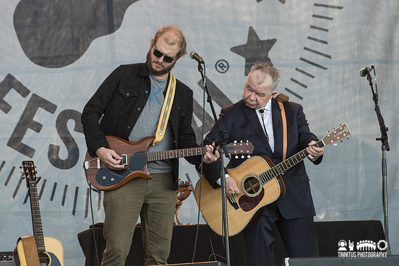 Justin Vernon and John Prine in concert