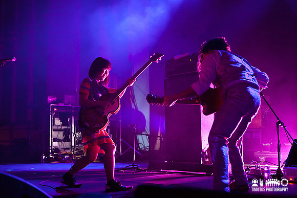 Deerhoof in concert at All Tomorrow's Parties - Day 3