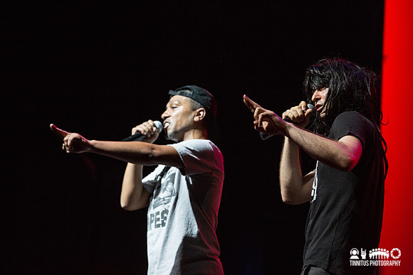 Edan and Paten Locke in concert