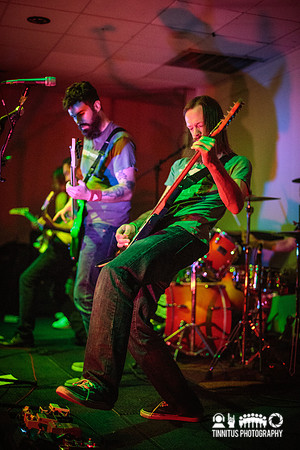 Mike Woo's Raging Bone in concert