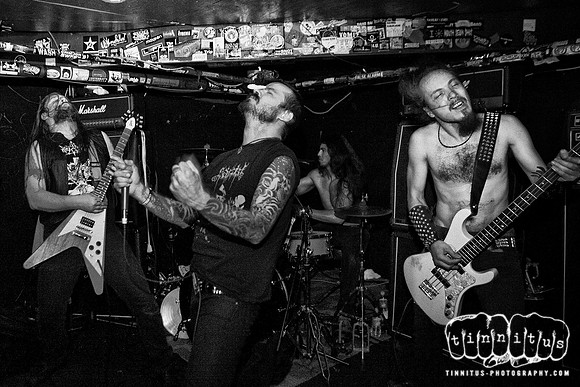 Lightning Swords of Death in concert