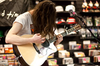 Kurt Vile plays an in-store performance at Newbury Comics