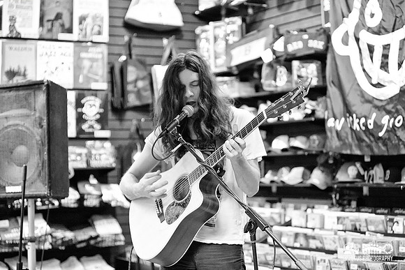 Kurt Vile plays an in-store performance at Newbury Comics