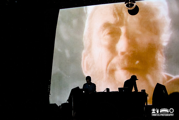 Demdike Stare in concert at ATP's I'll Be Your Mirror festival