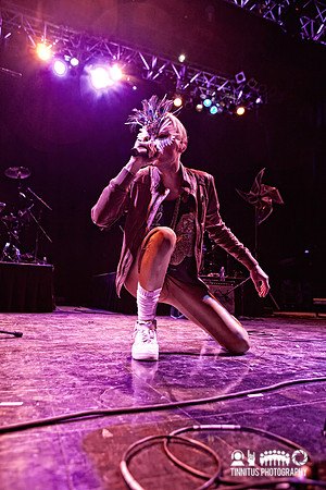 Diamond Rings in concert