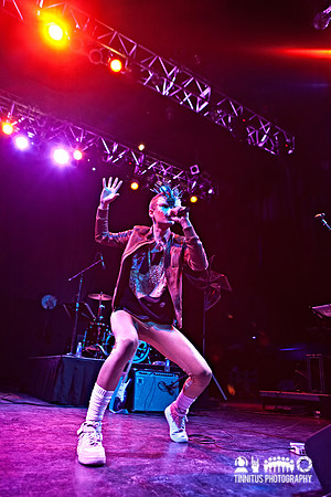 Diamond Rings in concert