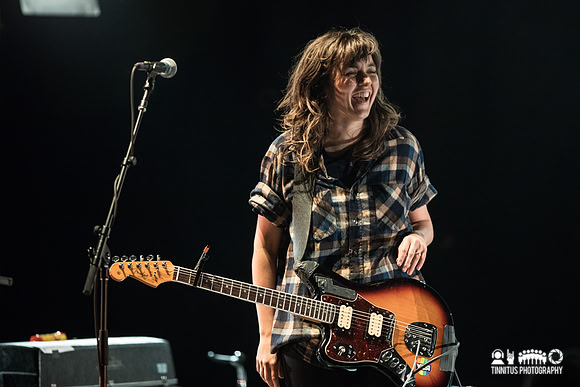 Courtney Barnett and Kurt Vile in concert