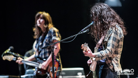 Courtney Barnett and Kurt Vile in concert