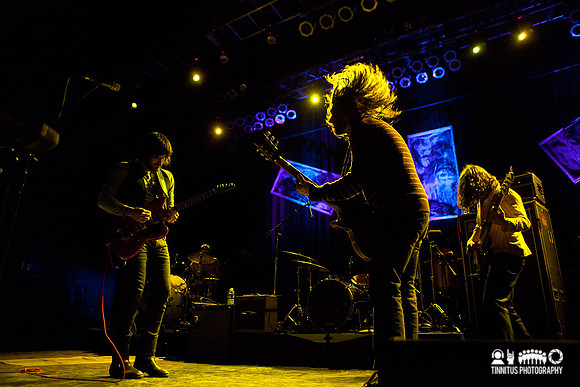 Blues and Lasers in concert